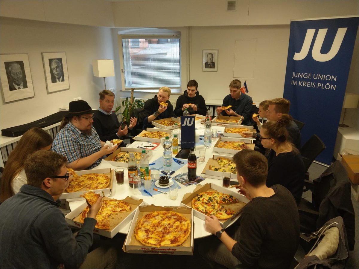 Pizza & Politics mit Thomas Hansen