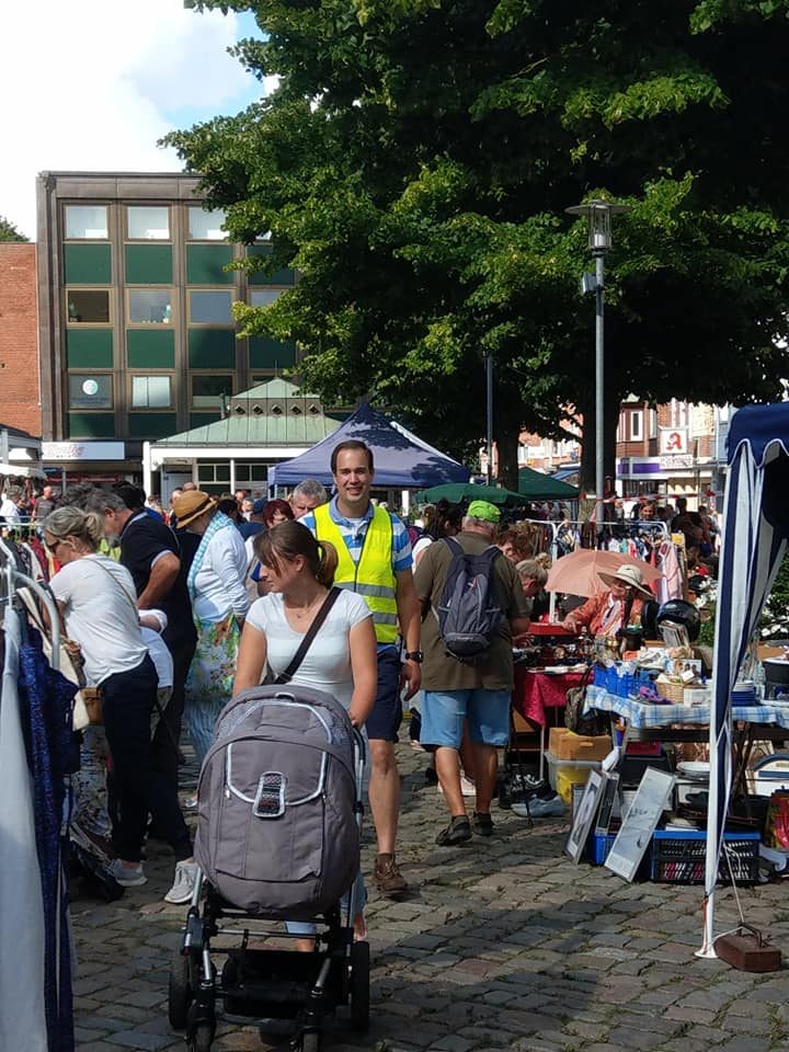 JU-Flohmarkt ein voller Erfolg!