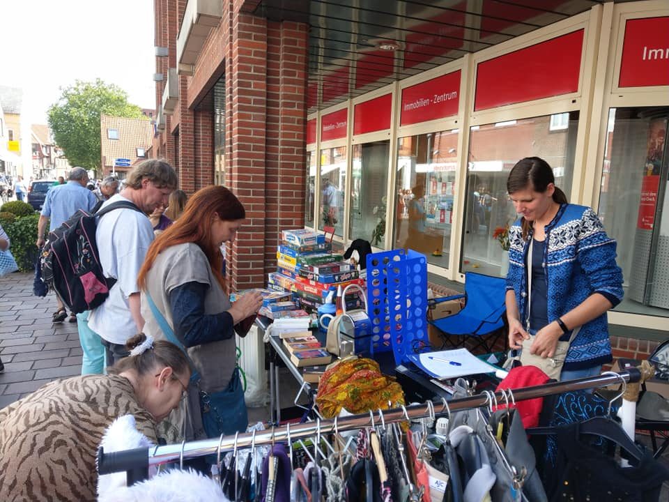 JU-Flohmarkt ein voller Erfolg!