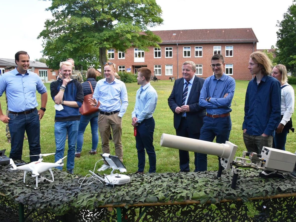 Besuch in der Kaserne in Todendorf
