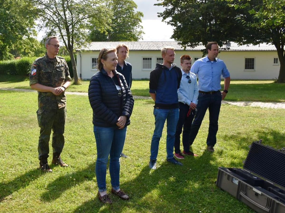 Besuch in der Kaserne in Todendorf