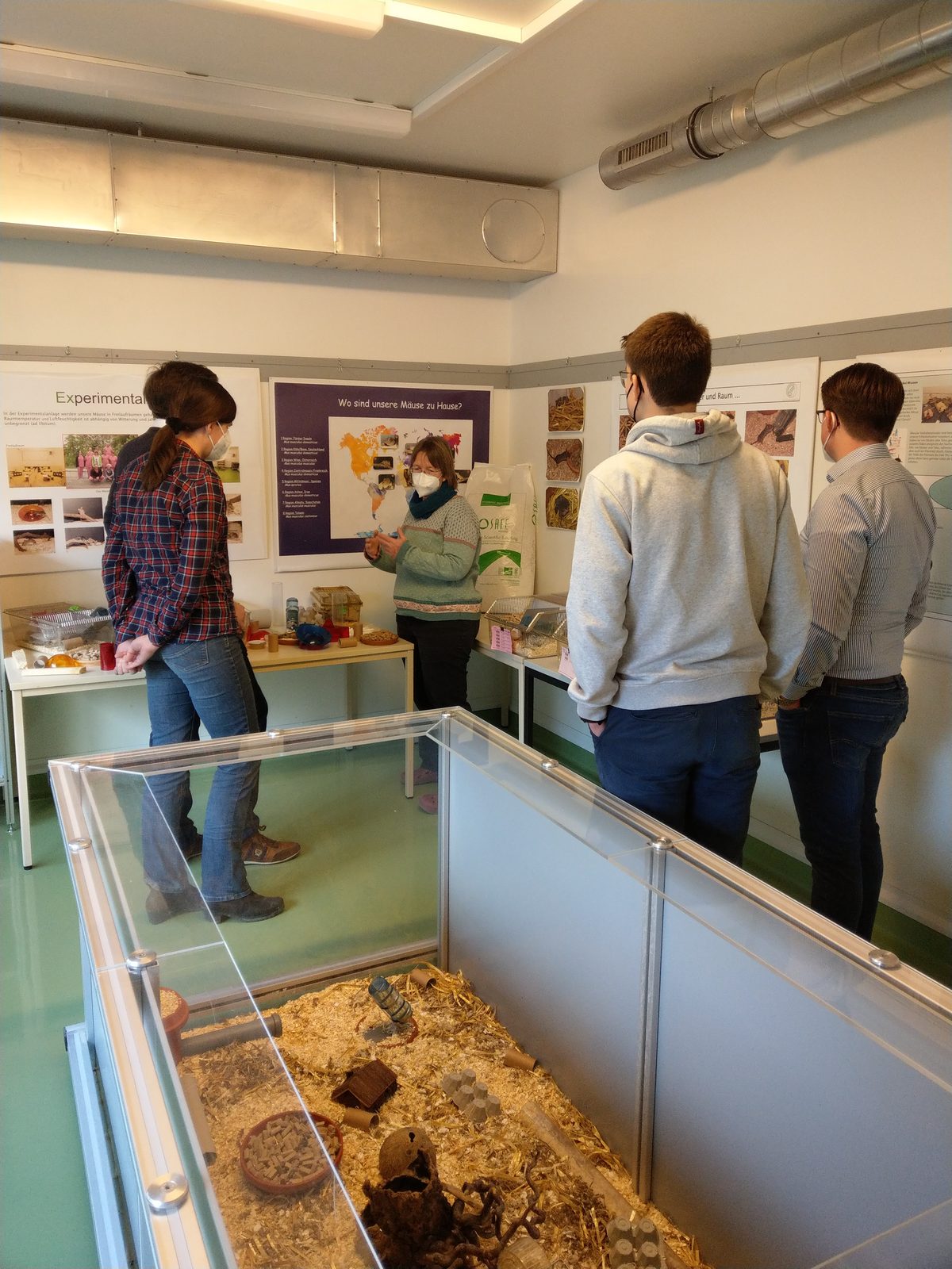 Besuch im Max-Planck-Institut in Plön
