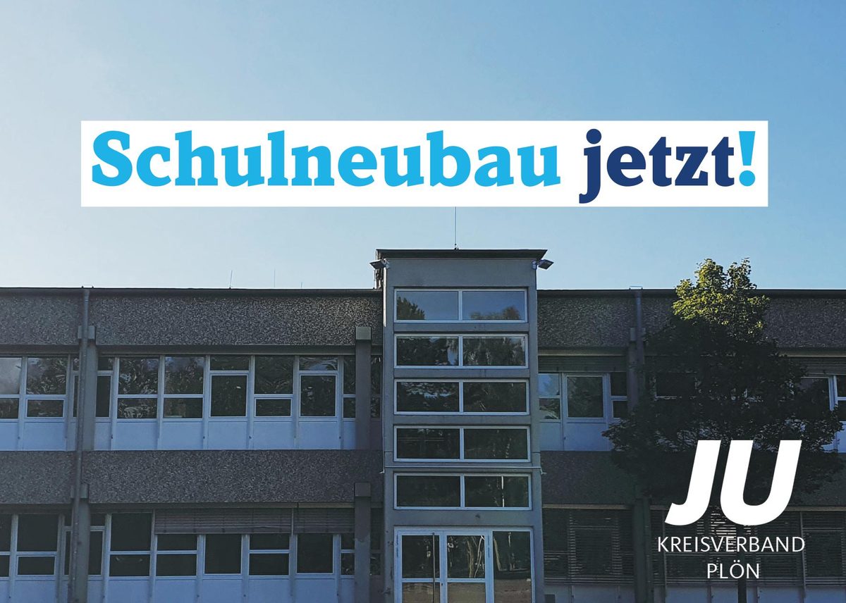 Demo für den Schulneubau in Heikendorf!